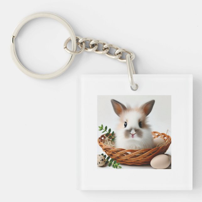 Porte-clés Cute Porte - clé Bunny (Devant)