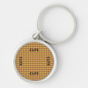 PORTE-CLÉS CUTE_ PORTE - CLÉ NOIR ET JAUNE SOMBRE