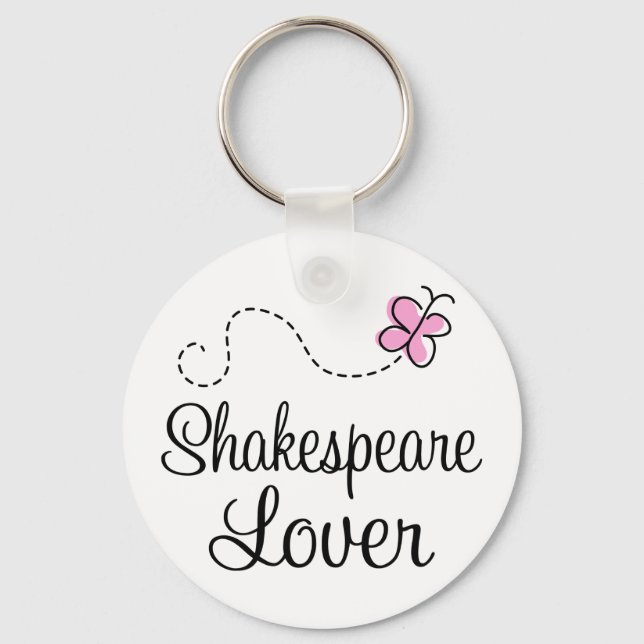 Porte-clés Cute Shakespeare Lover (Recto)