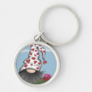 Porte-clés Cute Valentine Gnome