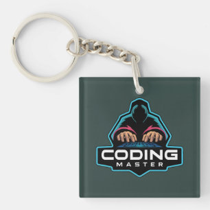 Porte-clés Cyber Coding Guru : Cadeaux technologiques
