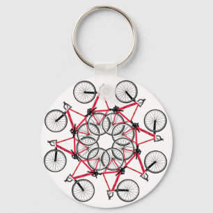 Porte-clés Cycle de bicyclette