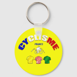 Porte-clés Cyclisme France Cyclisme Idées Cadeaux