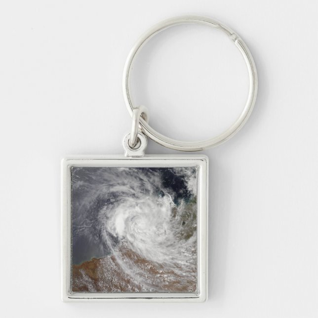 Porte-clés Cyclone tropical Billy sur l'Australie (Devant)