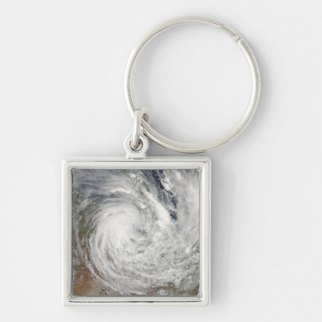 Porte-clés Cyclone tropical Yasi sur l'Australie 2 (Devant)