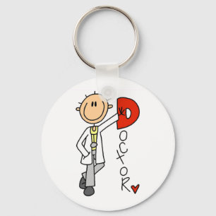 Porte-clés D est pour Doctor