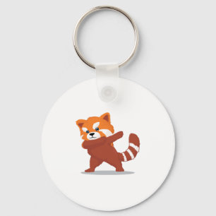 Porte-clés Dabbing Panda - Cute Kawaii Dabbing Red Panda Gift