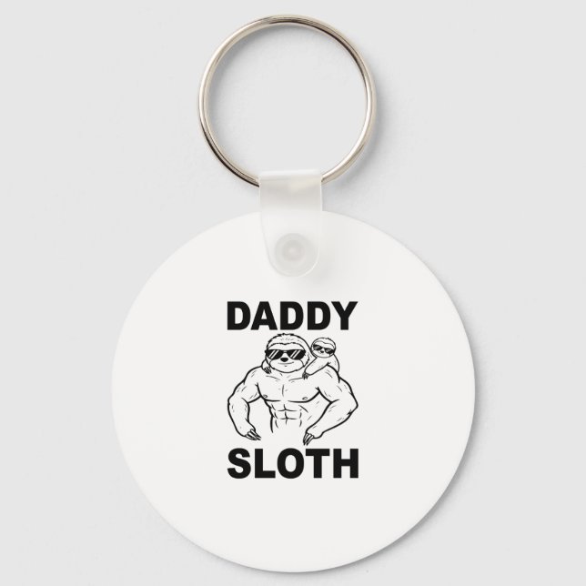 Porte-clés Daddy Sloth (Recto)