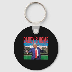 Porte-clés Daddys Accueil Trump Pink Trump 2024 Reprendre l'A