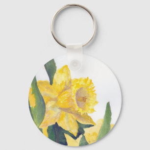 Porte-clés Daffodiques de printemps