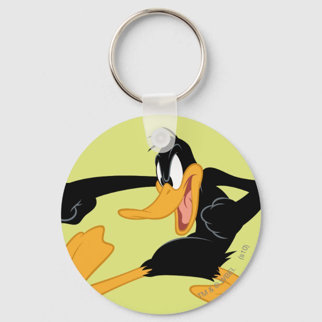 Porte-clés DAFFY DUCK™ Balançant un Coup de Poing (Recto)