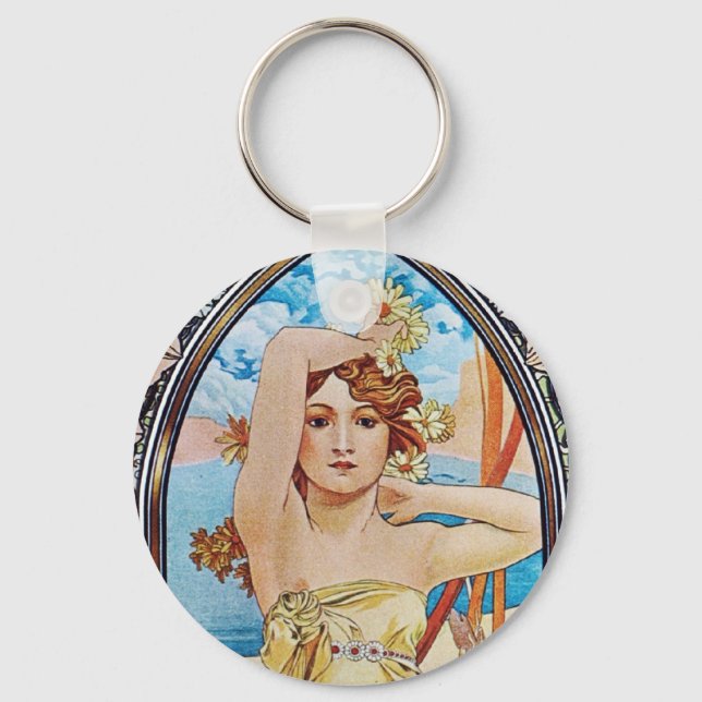 Porte-clés Daisy Goddess (Recto)