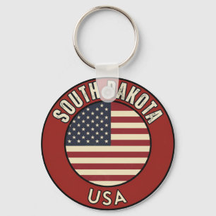 Porte-clés Dakota du Sud États-Unis d'Amérique