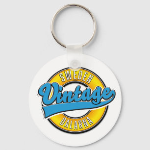 Porte-clés Dalarna Suède vintage