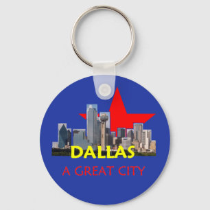 Porte-clés DALLAS A Great City Keychain