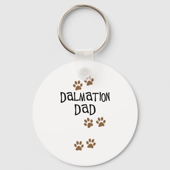 Porte-clés Dalmation Papa (Recto)