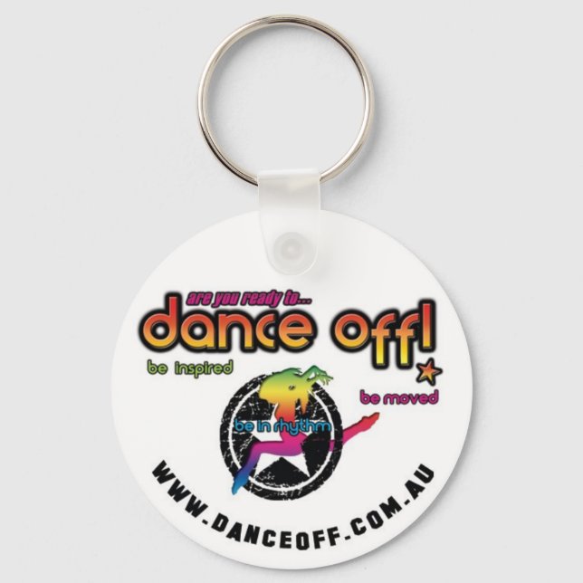 Porte-clés Dance Off ! Cercle de clé de pagaille (Recto)