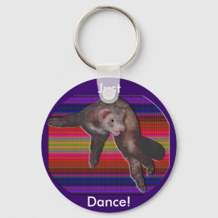 Porte-clés Dancing Ferret Keychain