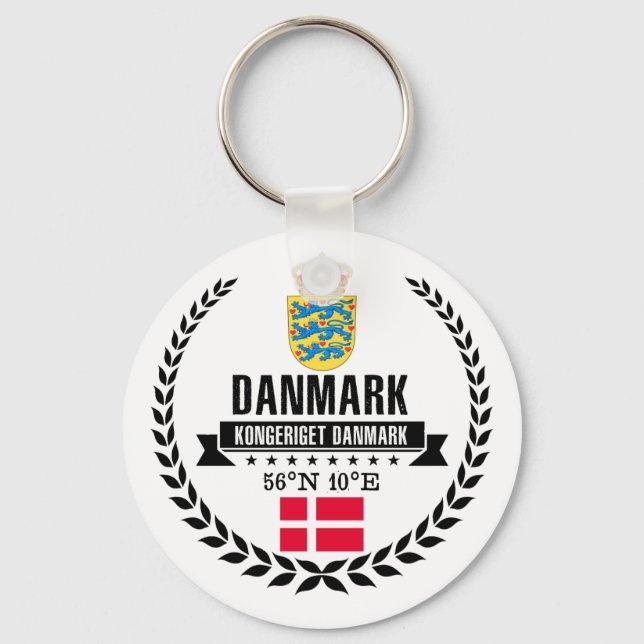 Porte-clés Danemark (Recto)