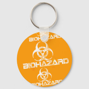 PORTE-CLÉS DANGER BIOLOGIQUE