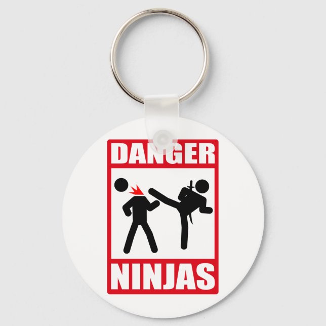 Porte-clés Danger Ninjas (Recto)