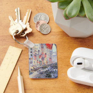 Porte-clés Dans l'Avenue à partir de la 34e Rue, mai 1917 de 