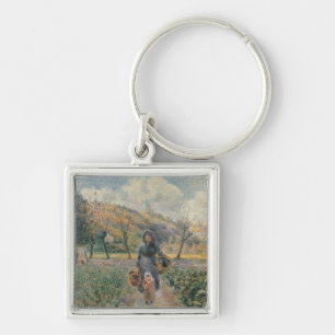 Porte-clés Dans le jardin