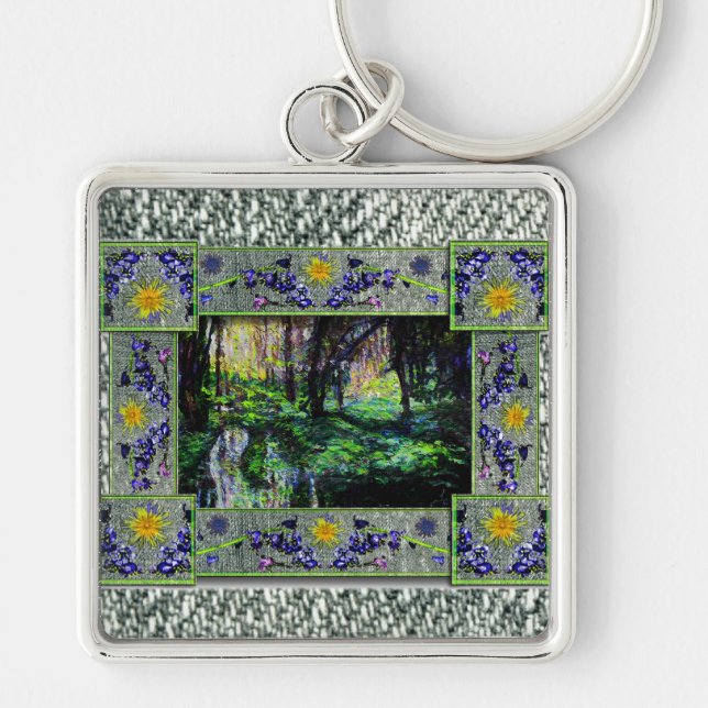 Porte-clés Dans les bois (Devant)