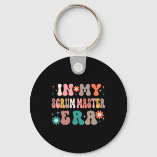 Porte-clés Dans mon Scrum Master présente Women Christmas Scr