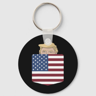Porte-clés Dans Votre Poche Élection Américaine Trump Pour 20