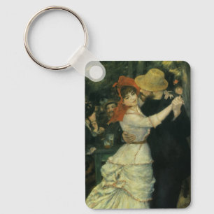 Porte-clés Danse à Bougival par Pierre Renoir, Art Vintage