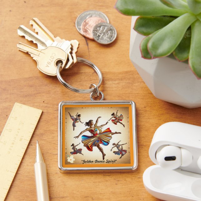 Porte-clés "Danse avec passion" (Bureau)