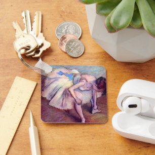 Porte-clés Danseur assis par Edgar Degas, Ballet Art Vintage