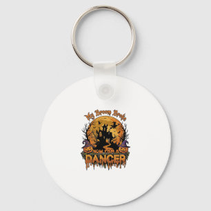 Porte-clés Danseur de balai cassé Halloween maison hantée cit