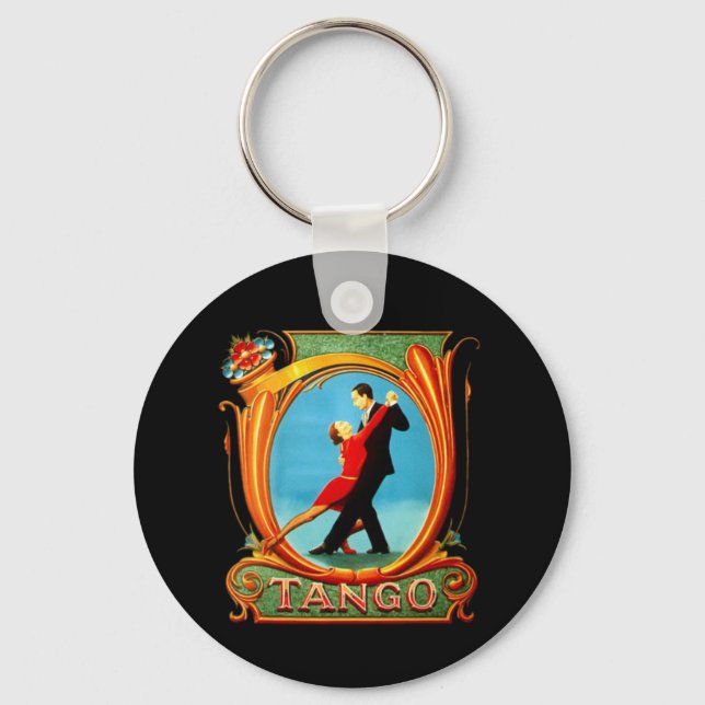 Porte-clés Danseur de tango (Recto)