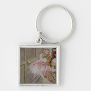 Porte-clés Danseur d'Edgar Degas contre une étape plate,