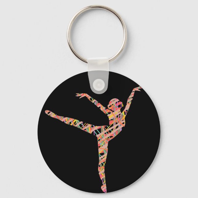 Porte-clés Danseur moderne Ballet (Recto)