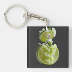 Porte-clés Danseur tranche de citron art manches longues