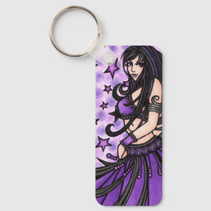 Porte-clés Danseuse du ventre violet