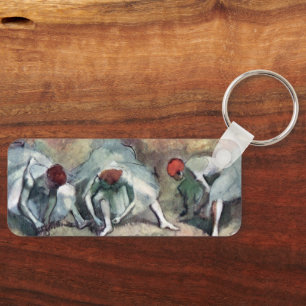 Porte-clés Danseuses Lacant leurs Chaussures par Edgar Degas