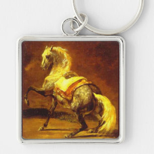 PORTE-CLÉS DAPPLED GREY HORSE