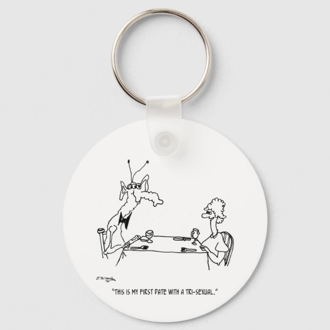 Porte-clés Date avec un tri-sexuel (Recto)