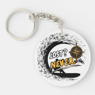 Porte-clés d'aventure Never Lost