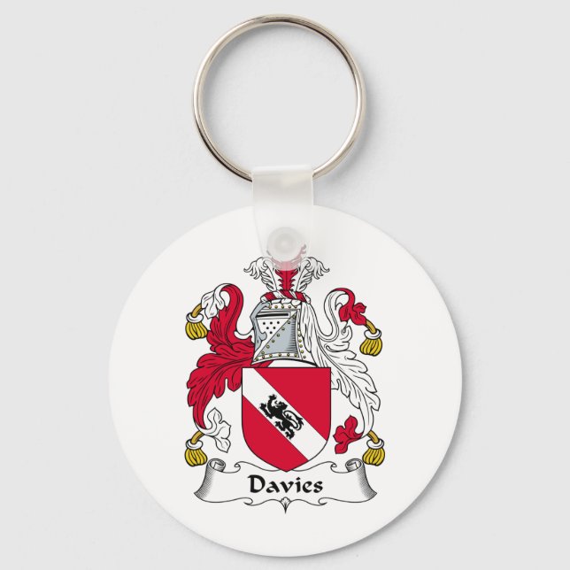 Porte-clés Davies Family Crest (Recto)