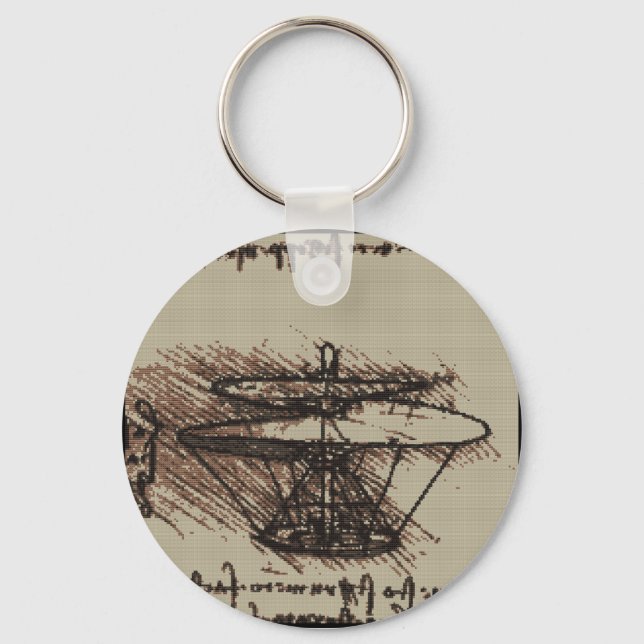 PORTE-CLÉS DAVINCI HELO (Recto)