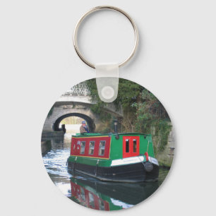 Porte-clés de bateau de canal