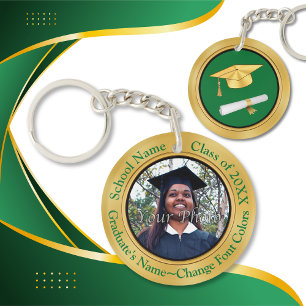 Porte - clés de diplômés personnalisés. Changer le