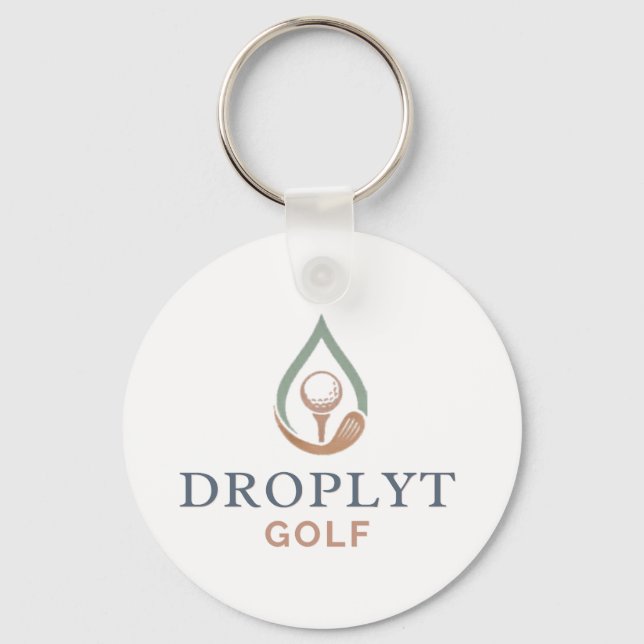 Porte-clés de golf Droplyt Signature (Recto)