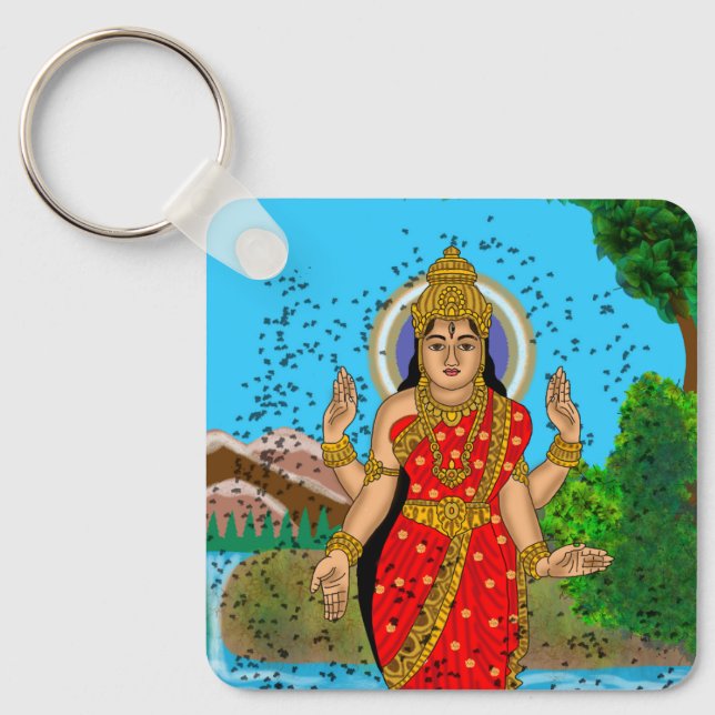 Porte-clés de la déesse Bhramari (Recto)
