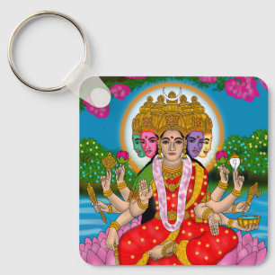 Porte-clés de la déesse Gayatri